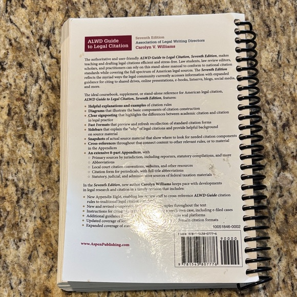 ALWD Guide to Legal Citation Book - Picture 2 of 3